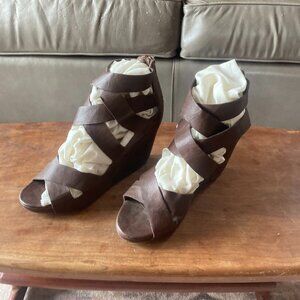 Brown Mossimo Strappy Heels